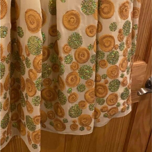 MIKAEL AGHAL Ladies Terracotta Sleeveless Embroide - Picture 6 of 16